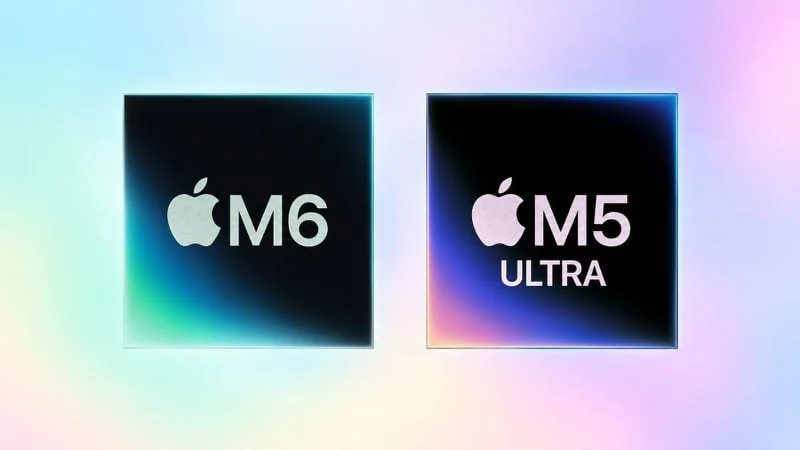 M6 与 M5 Ultra 芯片