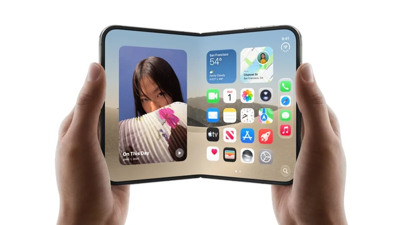 iPhone Duo 展开状态的官方主视觉