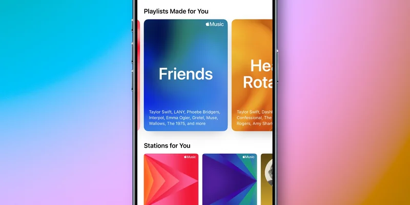 iOS 27 音乐 App 的 Friends 播放列表