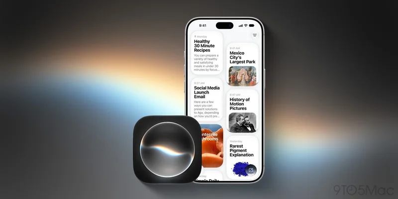 iOS 27 全新独立的 Siri AI 应用界面