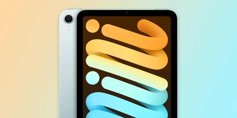 银色款 iPad mini 正反面同框资料图