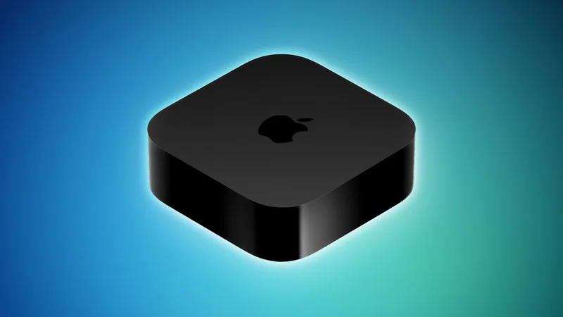 Apple TV 4K 产品图