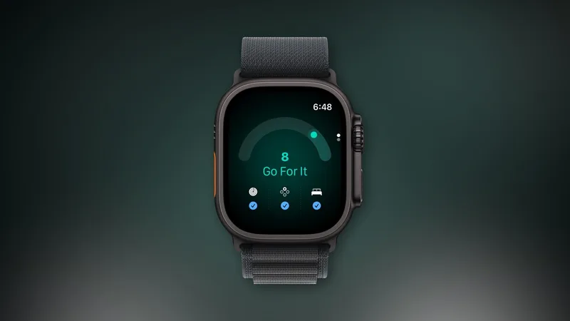 Readiness 应用界面,给出 8 分 Go For It 评分