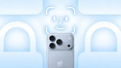 Face ID 图标与 iPhone 摇动提示的画面
