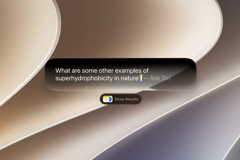 macOS 27 的 Search or Ask 询问界面