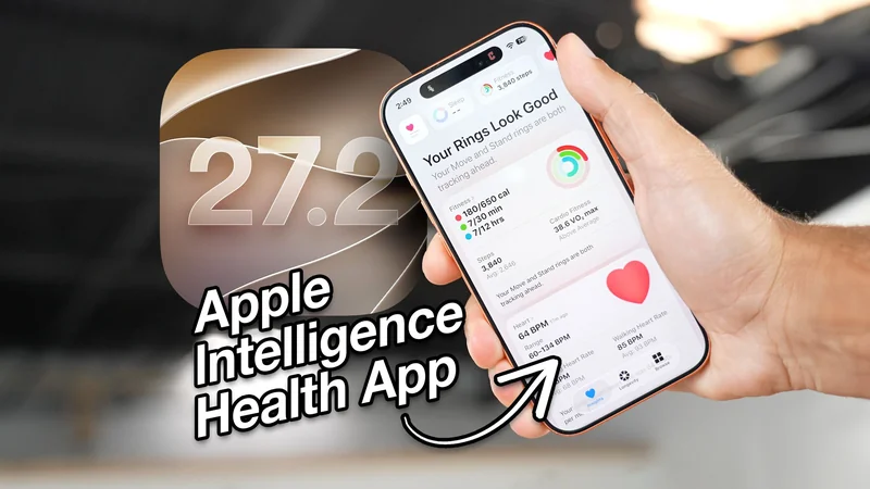 iOS 27.2 测试版中的改版健康 App