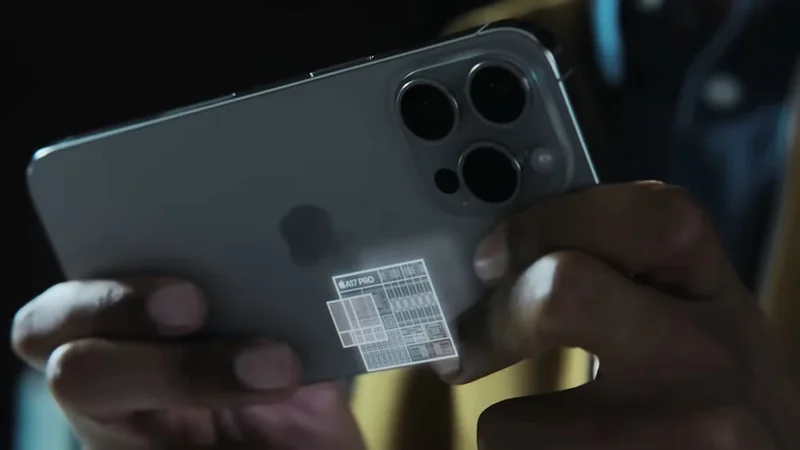 A17 Pro 与 A16 仿生芯片对比官方图表
