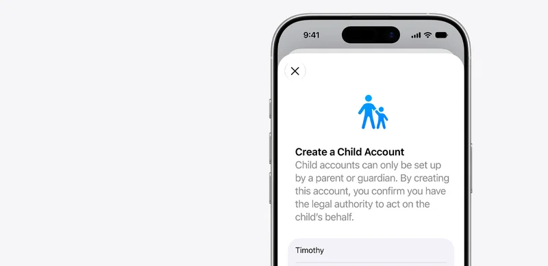 Apple 儿童账户与家长设置