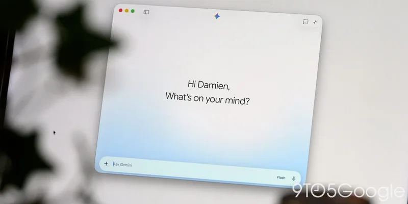 macOS 版 Gemini 应用窗口