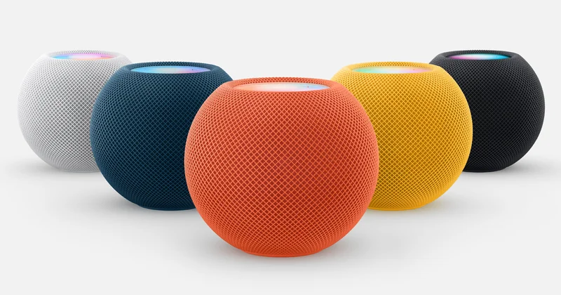 Apple HomePod mini 智能音箱官方产品图