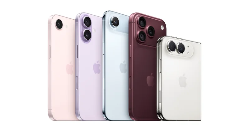 Apple iPhone 产品家族官方图
