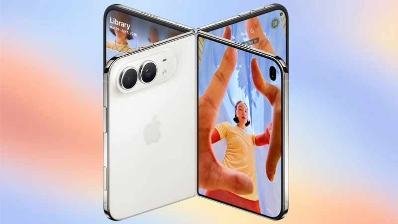 iPhone Duo 后置摄像头模组特写,双摄方案