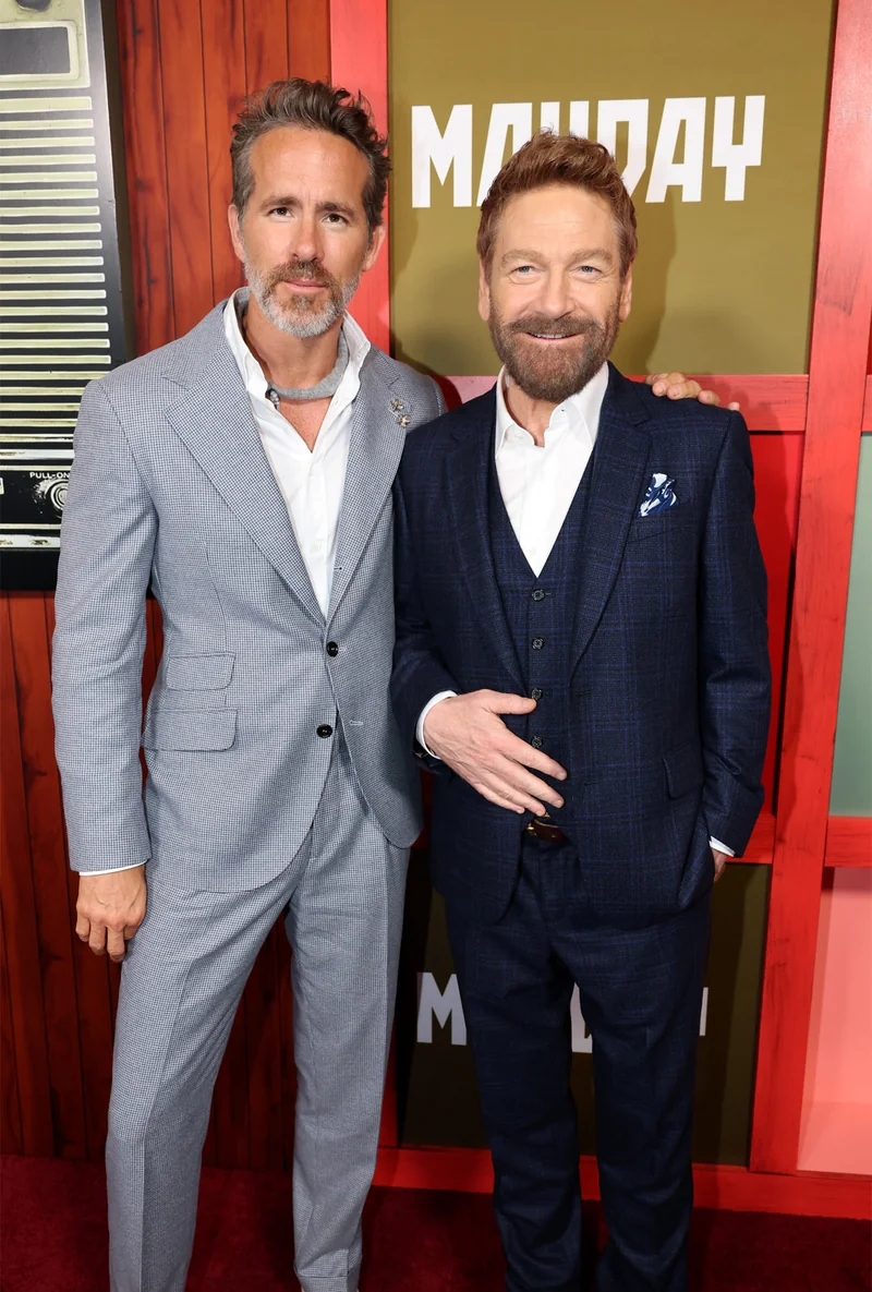 Apple 原创电影《Mayday》首映礼海报,Ryan Reynolds 与 Kenneth Branagh 主演