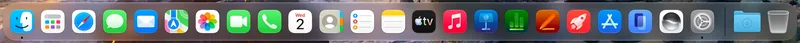 Dock 在完全着色档下