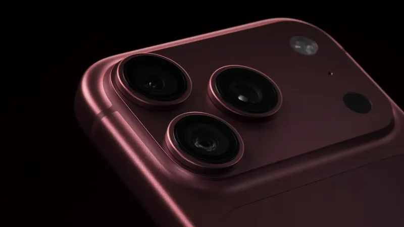 iPhone 18 Pro 的后置三摄。图片来源:流動日報