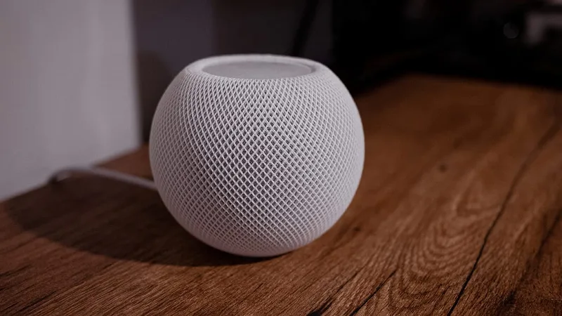 HomePod mini。图片来源:瘋先生