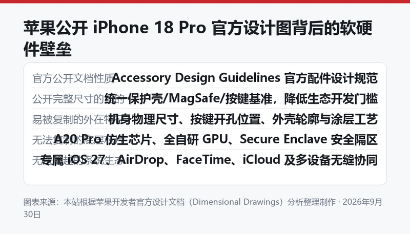 iPhone 18 Pro 官方设计图背后的技术与生态壁垒分析