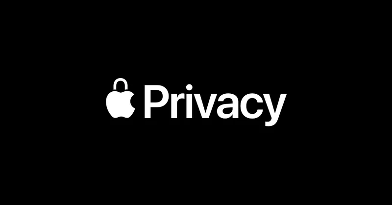 Apple 隐私保护官方视觉图