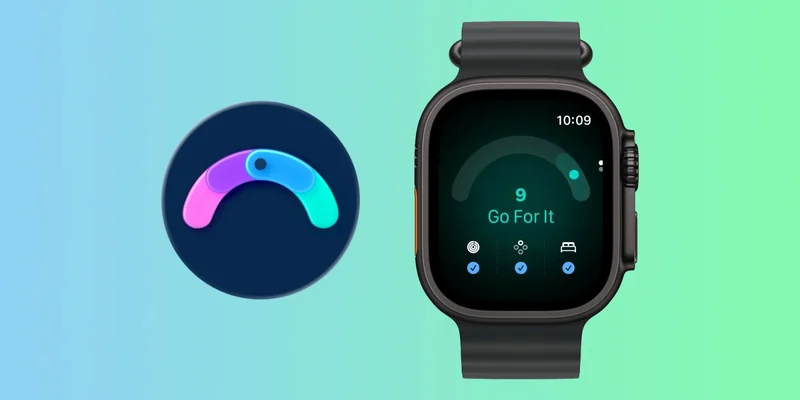 Apple Watch 上的 Readiness 状态分数界面