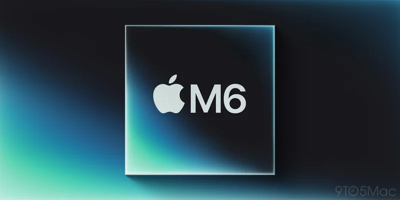 Apple M6 芯片渲染图