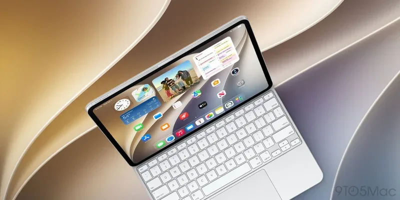 iPad 与妙控键盘组合的产品资料图